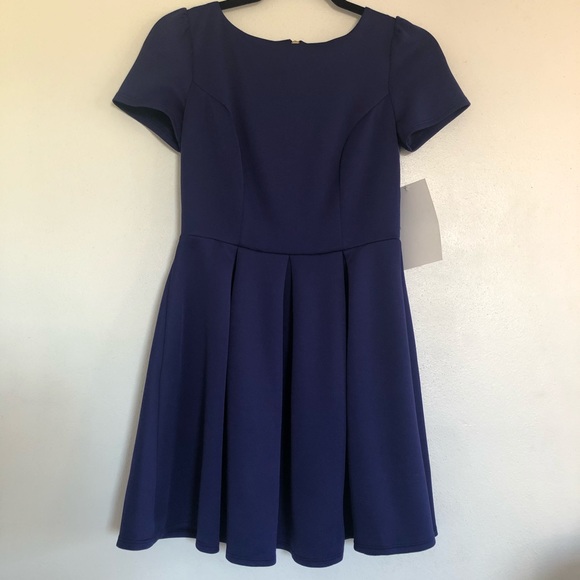 Honey and Rosie Dresses & Skirts - Honey and Rosie Purple Short Sleeves Mini Dress.